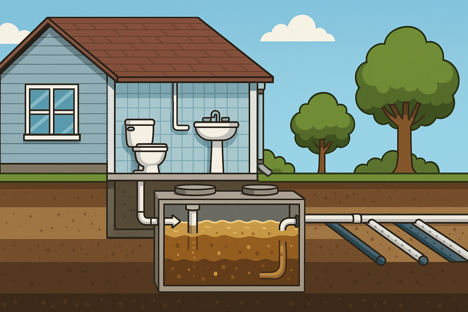 How Does a Septic System Work?