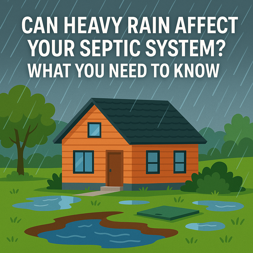 Can heavy rain affect your septic system