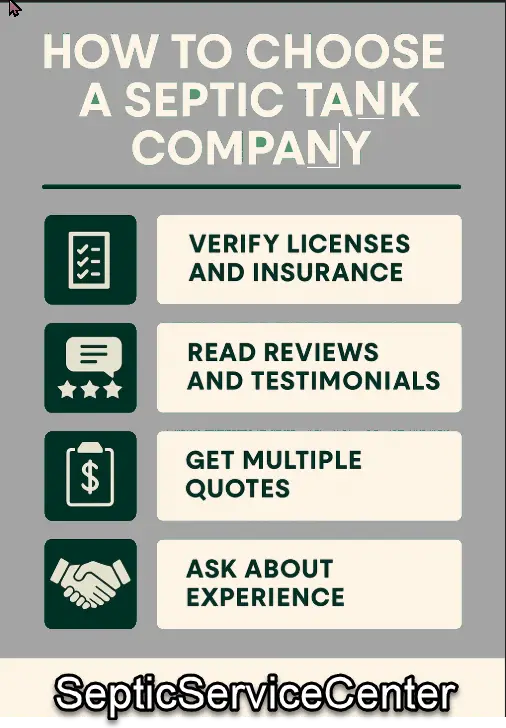 Howto Choose a Septic Company